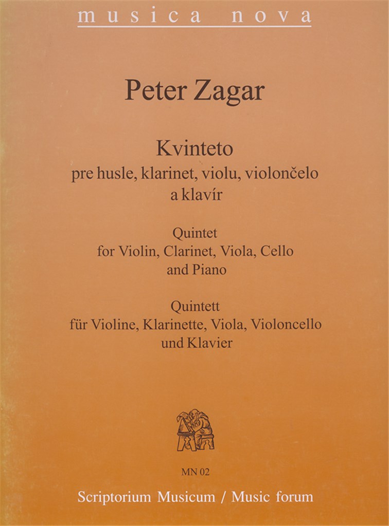 Quintett MN02 für Violine, Klarinette, Viola, Vio